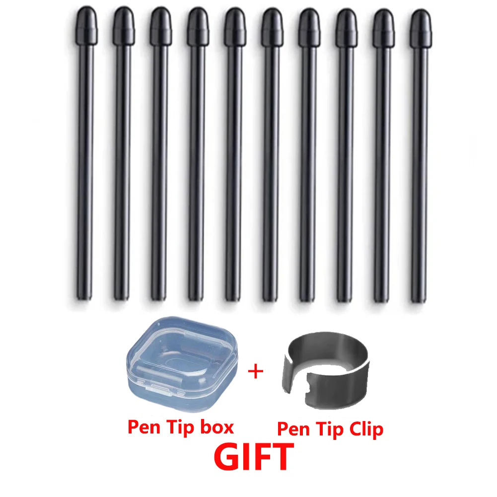 

For WACOM Nibs Replaceable Black Graphic Drawing Standard Stylus Tip For Pro Pen 2 / Intuos 3 4 Cintiq 16 22 Mobile Studio Pro