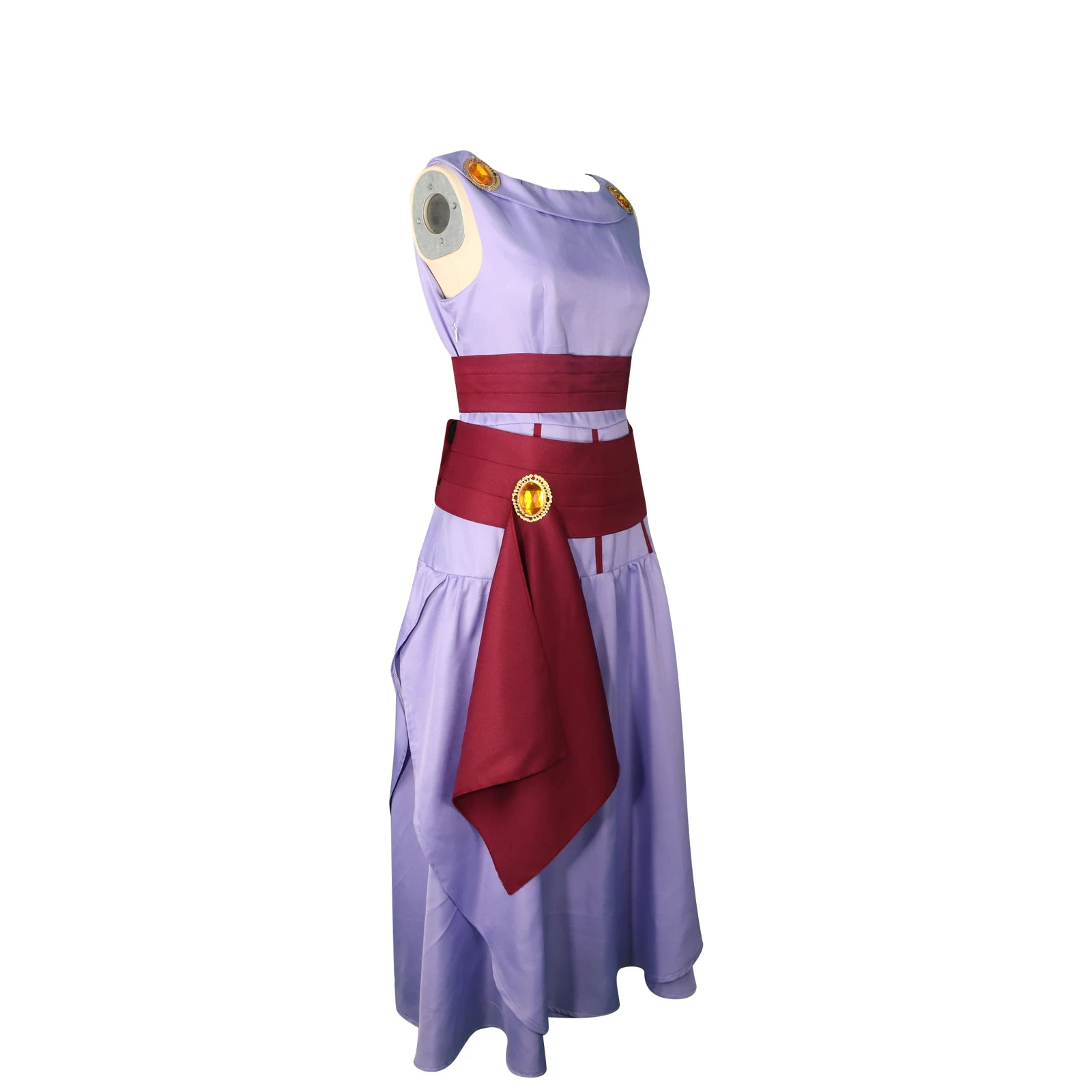 فستان بيربل ميل الأميرة للهالوين التنكري لشخصية الرسوم المتحركة