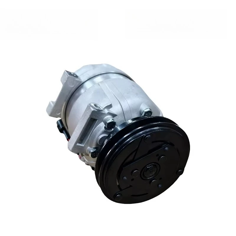 

Shiyou 11Q6-90040 11Q690040 A/C Air Conditioner Compressor Replacement 24V 1PK Compatible for R220-9 Excavator Parts