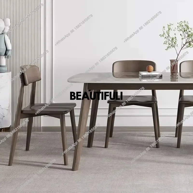 H Nordic Square Dining Tables Restaurant Party Living Room Dining Tables Set Modern Breakfast Table A Manger Furniture Home