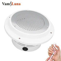 Embedded Electric Nail Vacuum Cleaner Dust And Debris Collector Silent Operation Desktop Vortex Fan Suitable For Nail Salons