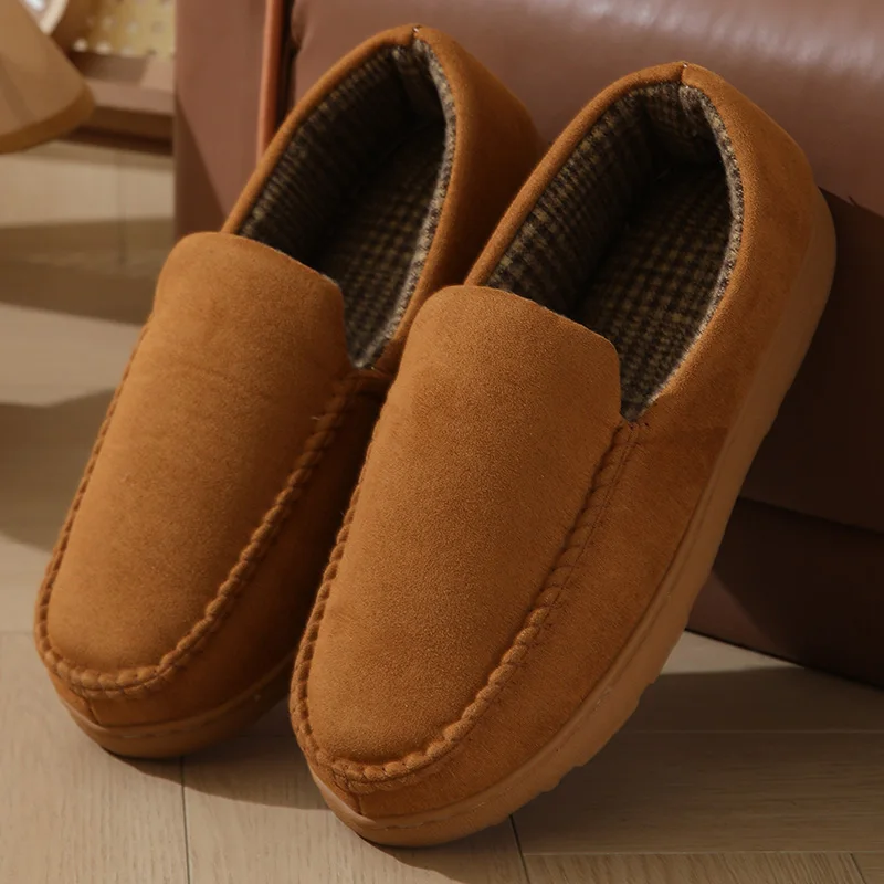 

men's winter shoes 2025 Indoors casual cheap shoes clearance free shipping thermal insulation lining slip-resistant and durabl