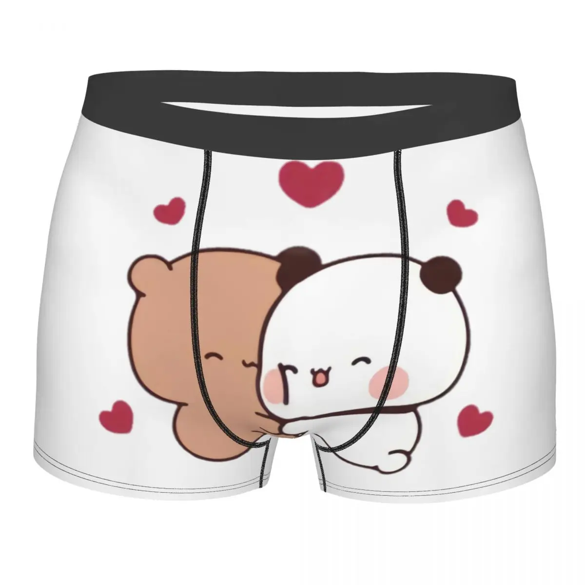 

Новинка: мужские трусы-боксеры Novelty Panda Bear And Brownie BUBU DUDU, удобные трусы-боксеры, нижнее белье
