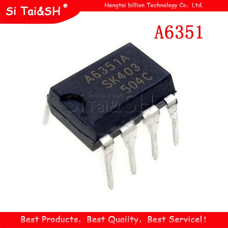 

10 шт. STR-A6351 A6351 A6351A DIP-8 новый чип управления питанием ЖК-дисплея