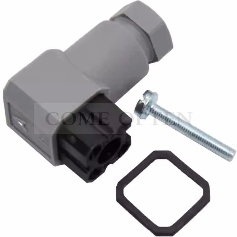 

HSM G4W1F Solenoid Valve Plug Servo Valve G4W1F 50V 6A PG7 G-Series Power Field Attachable Rectangular Connector Female Angled