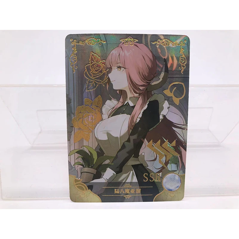 Dea storia 5 m09 serie SSR Tohsaka Rin Albedo Shinomiya Kaguya collezione di giochi Anime Rare Bronzing Flash Card ragazzi giocattoli regalo