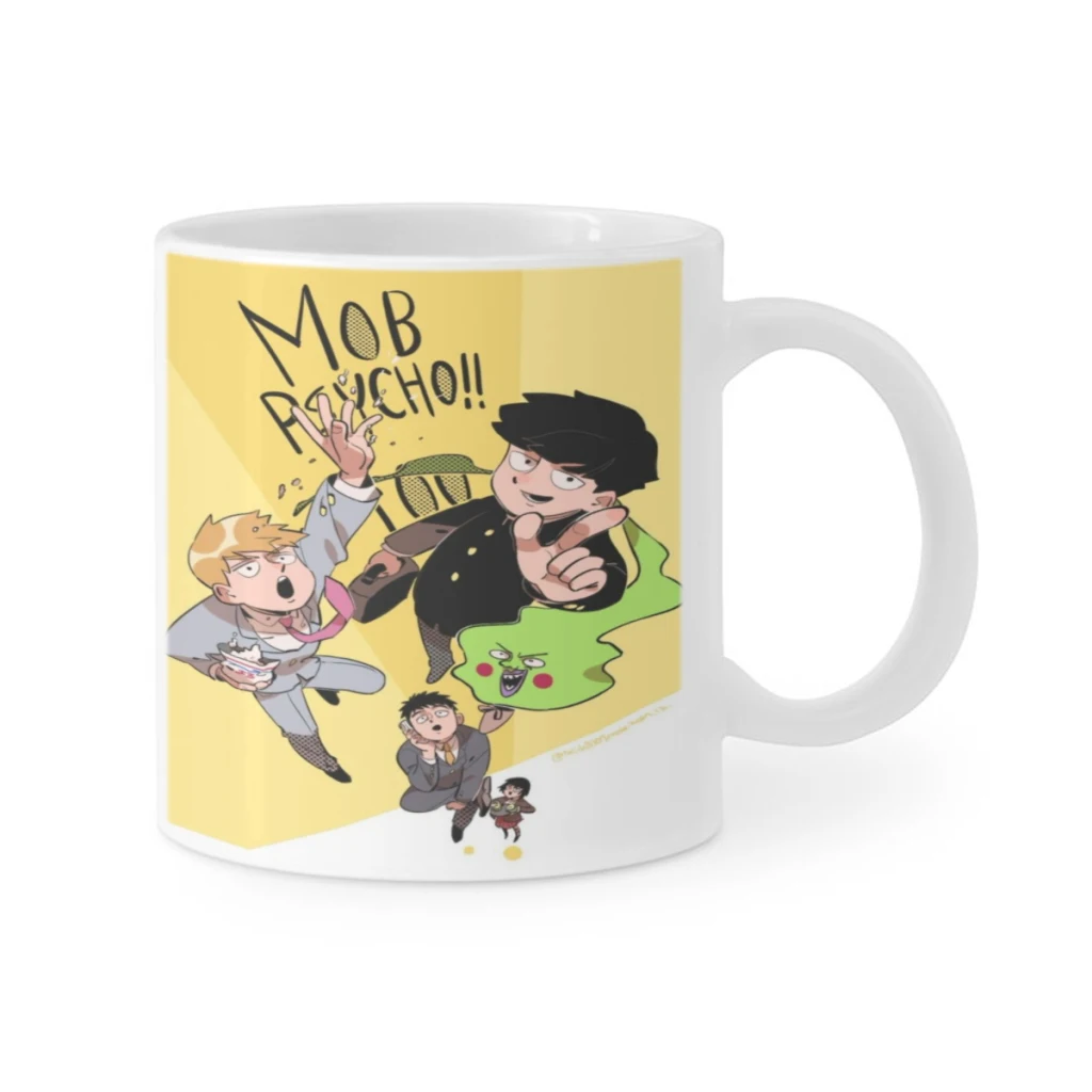 Mob Psycho 100 Tea Coffee Mugs Bachelorette Party Team Groomsman Cups Wedding Gifts