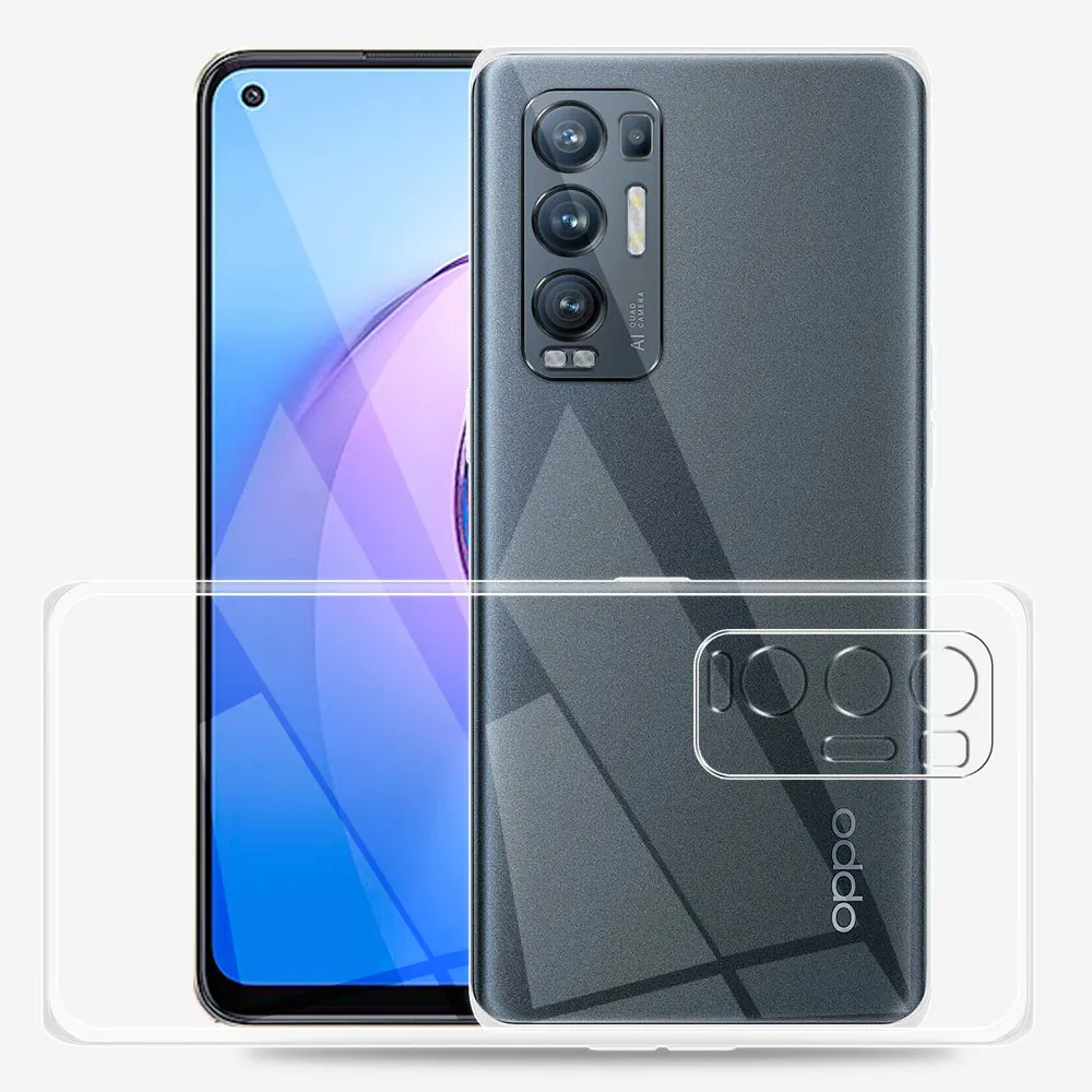 For Oppo Find X3 Neo Case Ultra Thin Silicone Soft TPU Clear Back Cover For Oppo Find X3 Lite Coque For OPPO Find X3 NEO Fundas