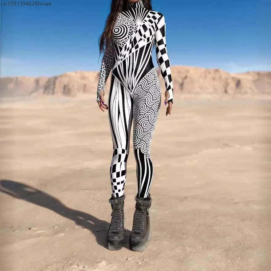 

Shiny 3D Digital Printing Rhinestone Diamonds Jumpsuit Adults Cosplay Bodysuit Halloween Carnival Party Club Catsuit 2025