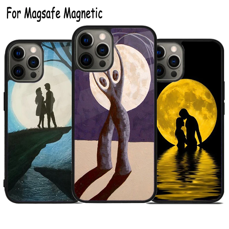 

Чехол-бампер Magsafe для iPhone 15 16 14 13 11 12 Pro Max Plus