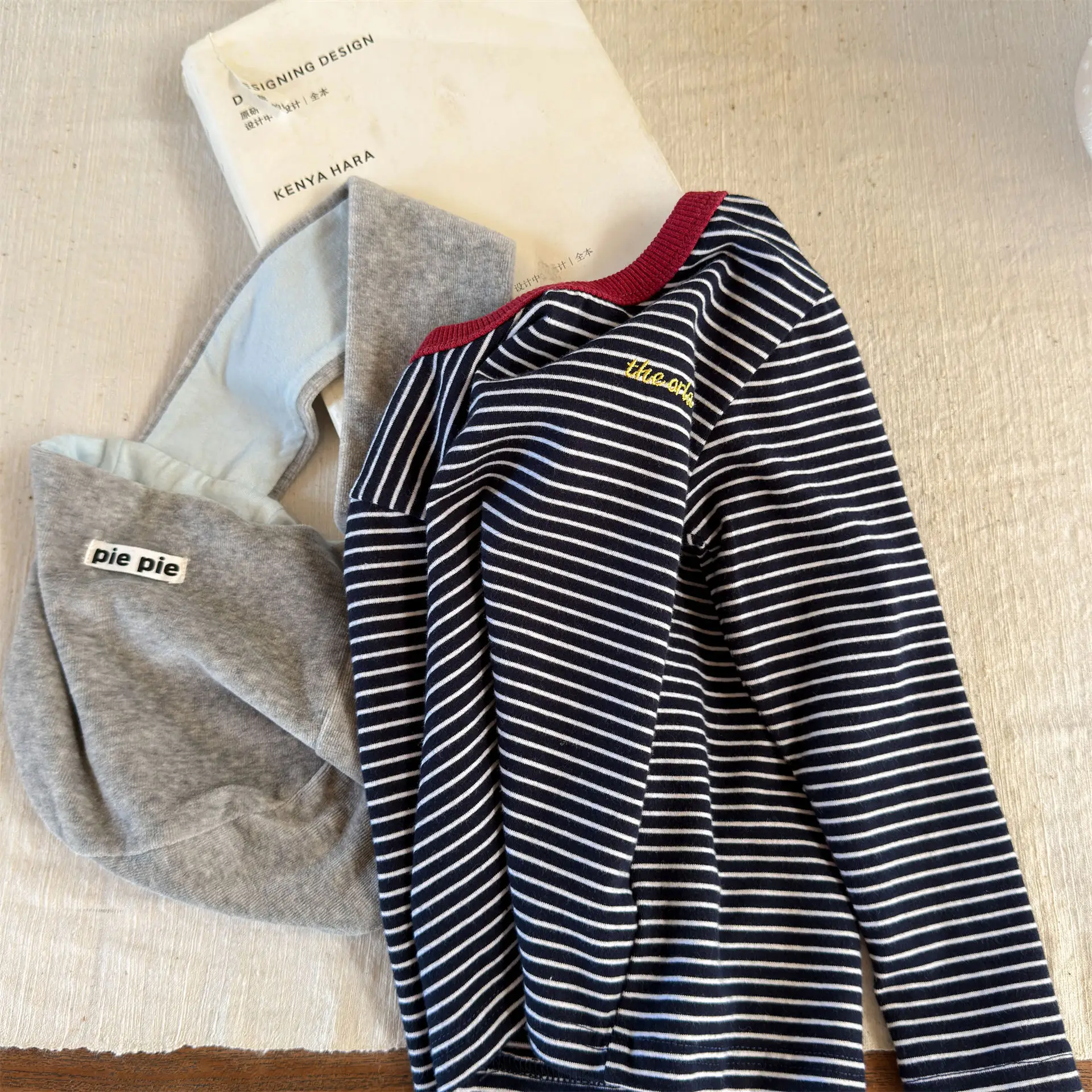 2026 Autumn New Children Long Sleeve T Shirts Boys Girls Fashion Striped Tops Kids Cotton Shirts Baby Loose Tee Toddler Clothes