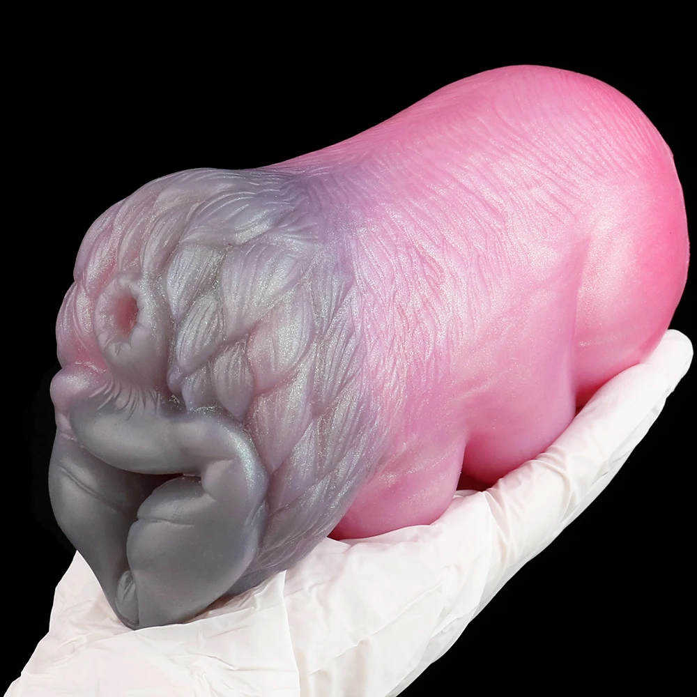 GEEBAファンタジーアニマル膣男性用オナホールシリコン製男性ペニストレーナーポケットプッシーストローカーリアルな質感のオナホールセックストイ