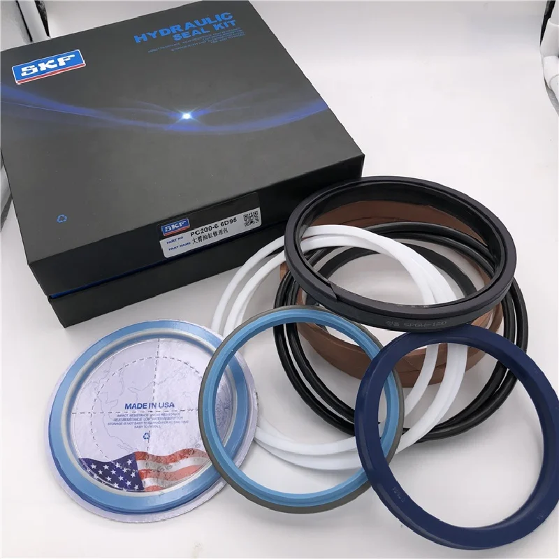

For Excavator For Skf Cylinder Oil Seal Repair Kit Stamp Replacement Excavator