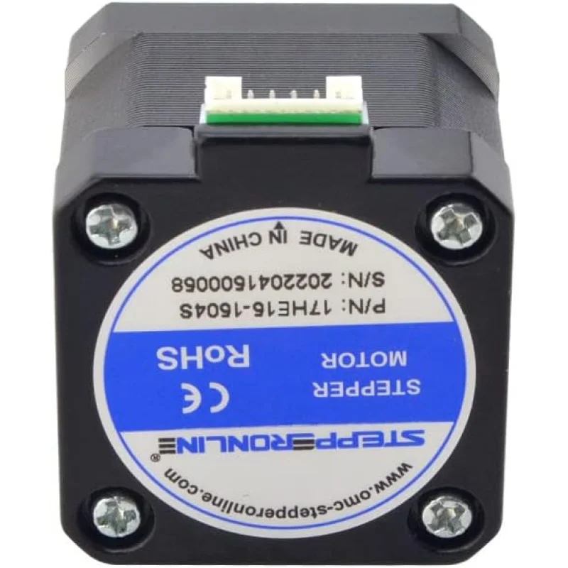 17 محرك متدرج ثنائي القطب 1.5A 42Ncm 1.8 °   2 المرحلة 4 أسلاك مع موصل كابل 1 متر، 42x42x38mm السائر عزم دوران عالي منخفض الضوضاء