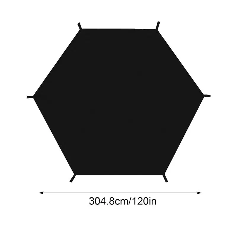 Copertura del parasole del trampolino tenda del trampolino resistente ai raggi UV copertura superiore del trampolino impermeabile per il trampolino