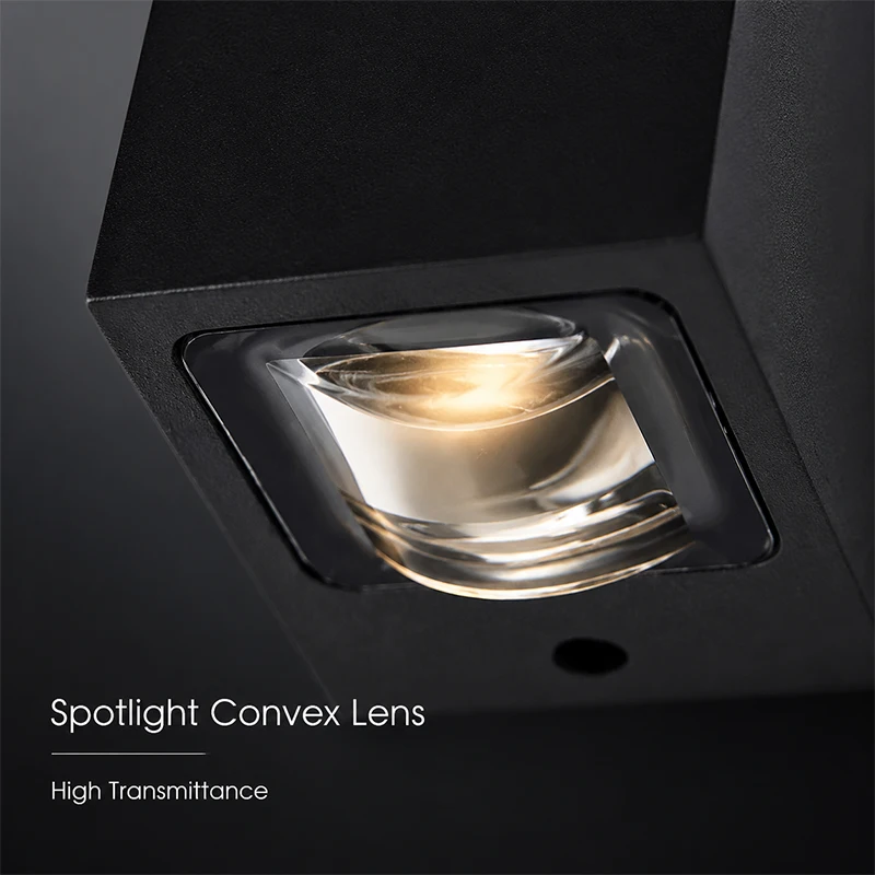 Modern Minimalist 12W LED Outdoor Wall Light Waterproof IP65 Up Down Narrow Beam Aluminum Porch Sconce Garden Lamp AC85-265V