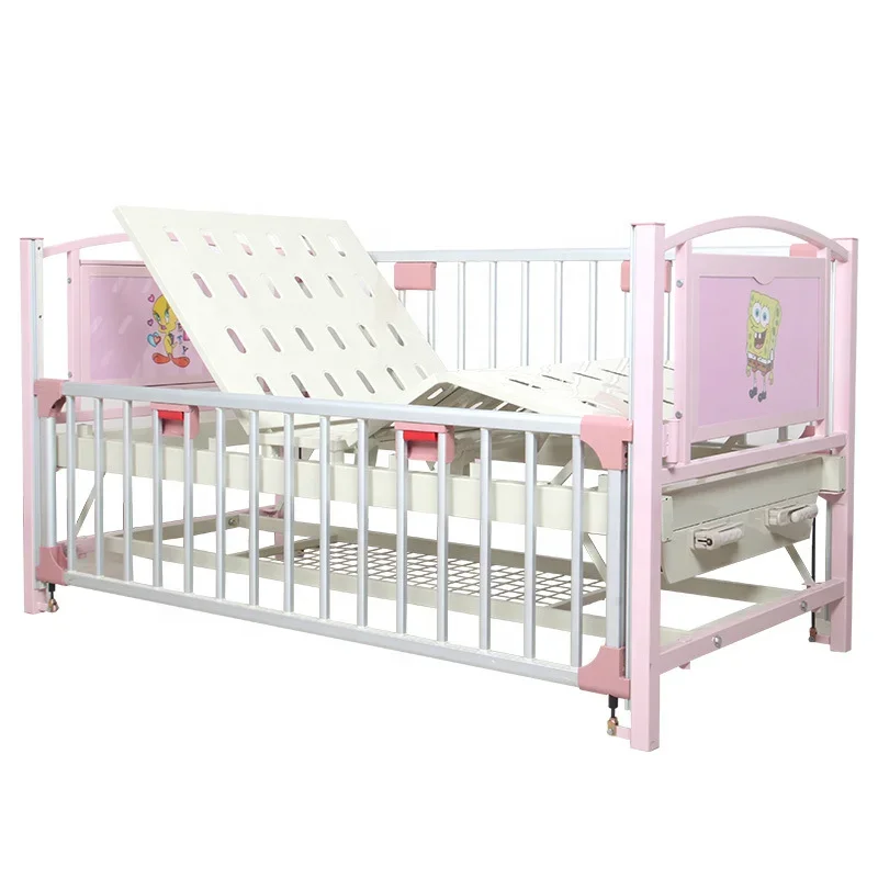 Manual Movable Children's  Bed Two Function  Bed For Children Luxury Pediatric  Bed