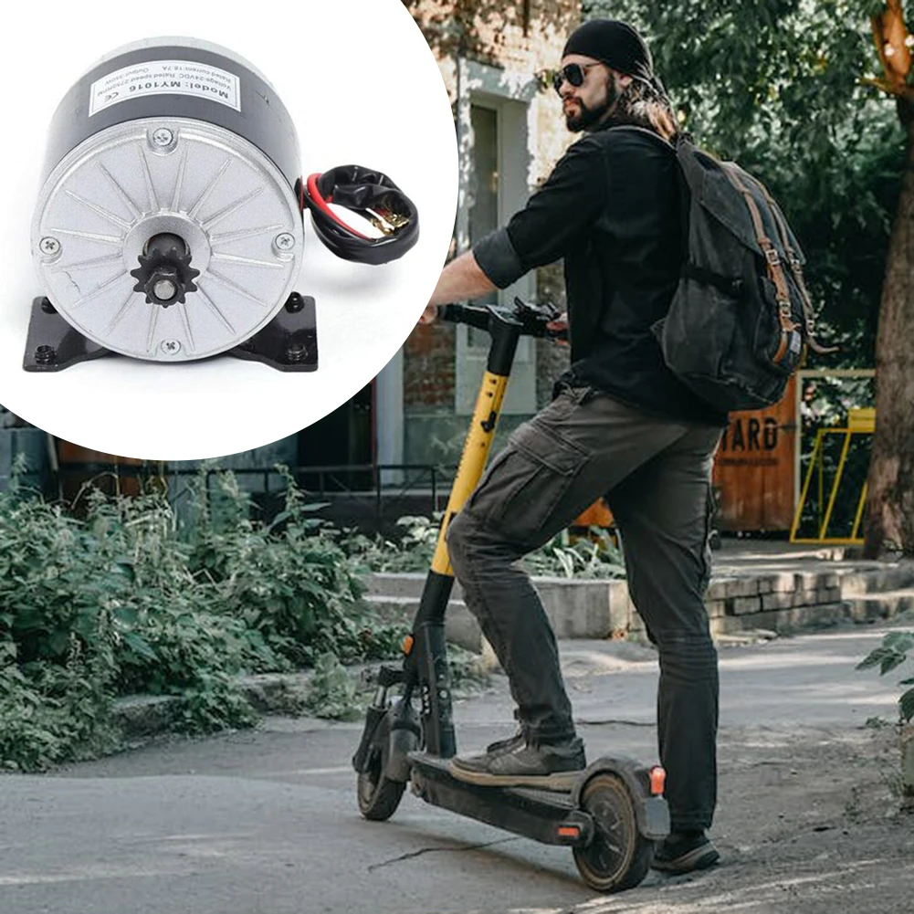

DIY Electric Projects Diameter 101.29 Mm DC 36v 350w 36V 350W Brushed Motor 350W Motor Sprocket Included 2650 RPM