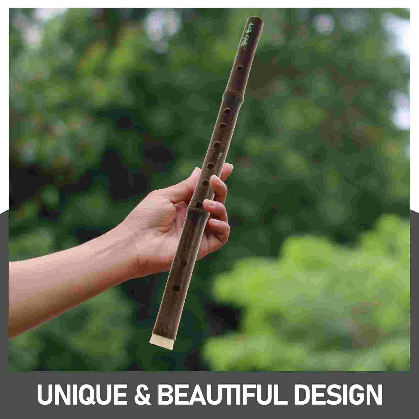 Bamboo Flute Chinese Indian Musical Instrument Vertical Recorder Traditional Bansuri