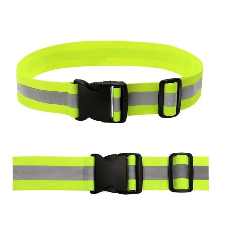 Elastic Warning Safety Belt Riding Running High Visibility Popular Comfortable Reflective Tape