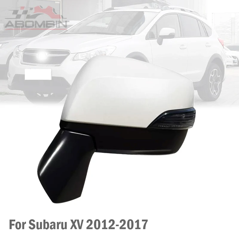 Auto Door Wing Side Rearview Mirror Assembly Exterior Mirrors For Subaru XV 2012 2013 2014 2015 2016 2017 7PINS 9PINS Power Fold