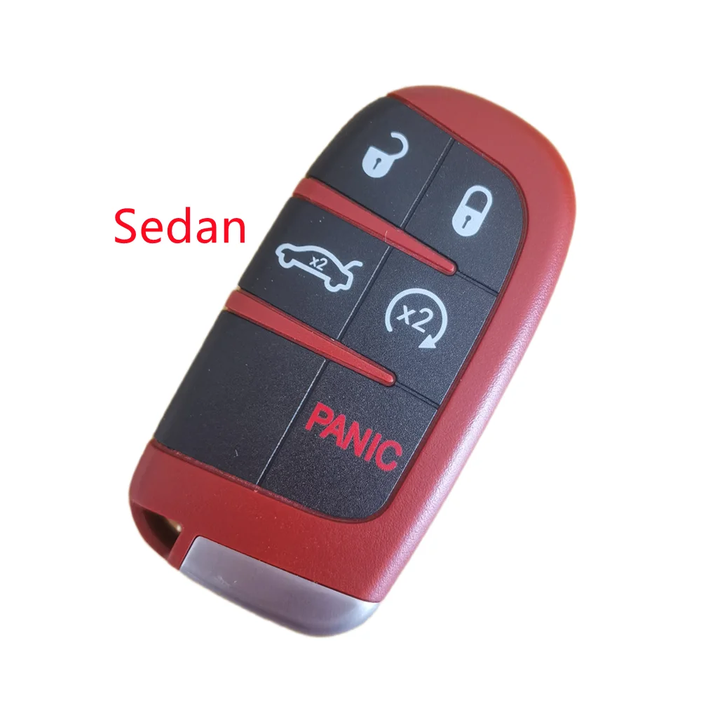 5 Tasten Smart Remote Key Shell Fob für Scat Pack/392/Daytona/Hemi/Heraus forderer/Viper/Hellcat srt/Redeye fcc M3N-40821302