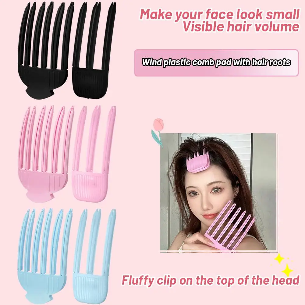 Wind Shaping Comb Hair Fluffy Shaping Wind Plastic Fluffy Styling Hair Tools Style Comb Hair Headwear Women's L7N7