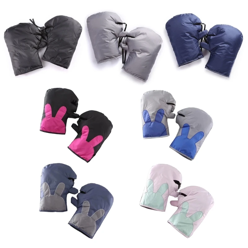 Winter Kids Skateborad Golves Bike Mittens Thicked Warm Riding Golves