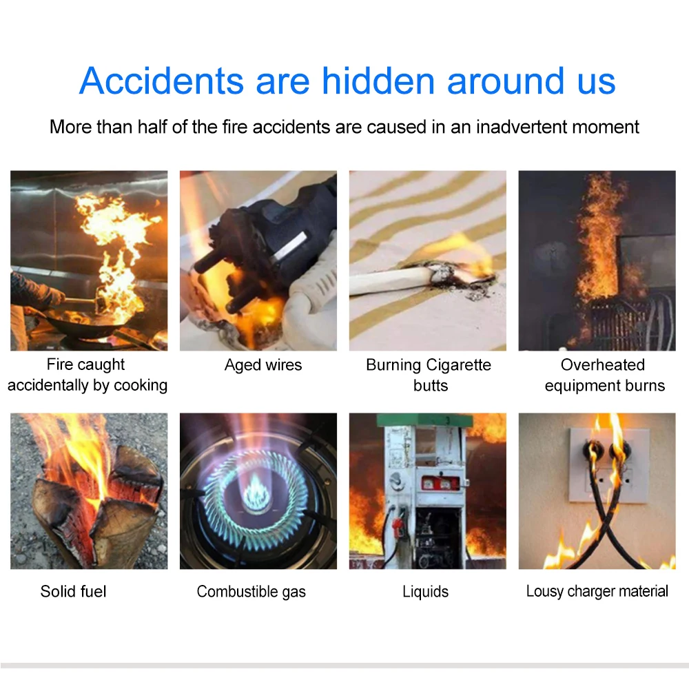 مستشعر كاشف الدخان المستقل أمن المستودعات المنزلية الذكية إنذار الحريق الدخان استبدال إنذار دي سيجوريداد بارا كاسا