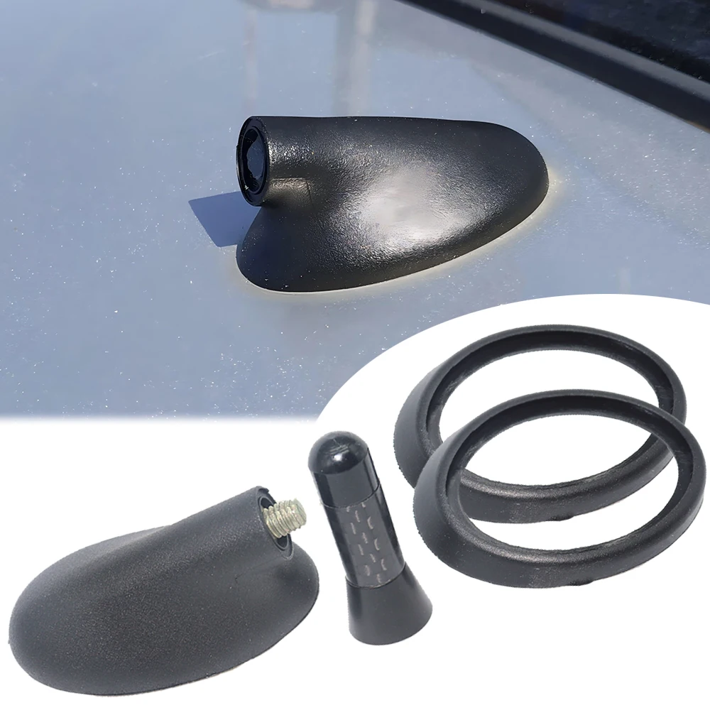 

3,6 см/1,42 дюйма, углеродное волокно, AM/FM-антенна, антенная мачта, крепление на крышу, короткая прокладка, базовое уплотнение для Transit Mondeo Focus 2 Fiesta Mk5 Kuga