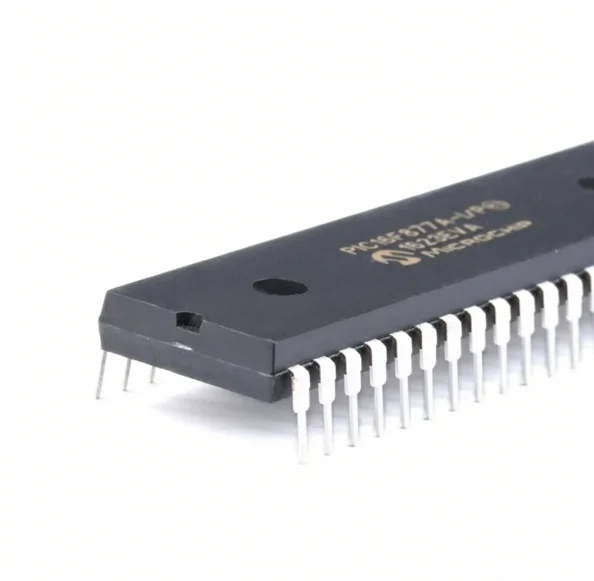 1-5PCS Original PIC16F877A-I/P PDIP-40 Through Hole 8-Bit CMOS Flash Microcontroller PIC MCU IC Chip