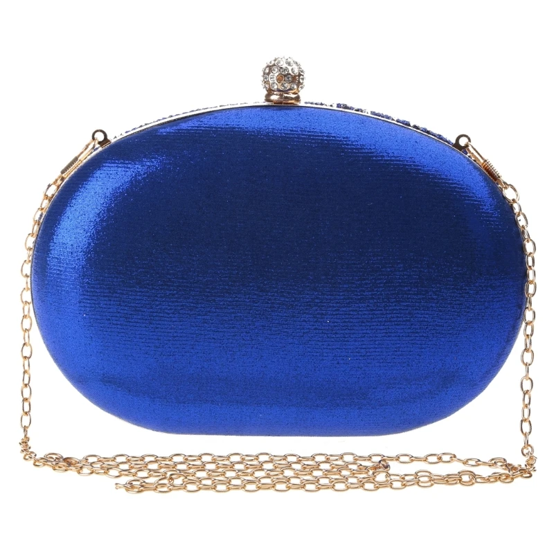 Women Evening Bag Bridal Clutch Party Prom Wedding Handbag Crossbody Shoulder Bags Detachable Chain Purse