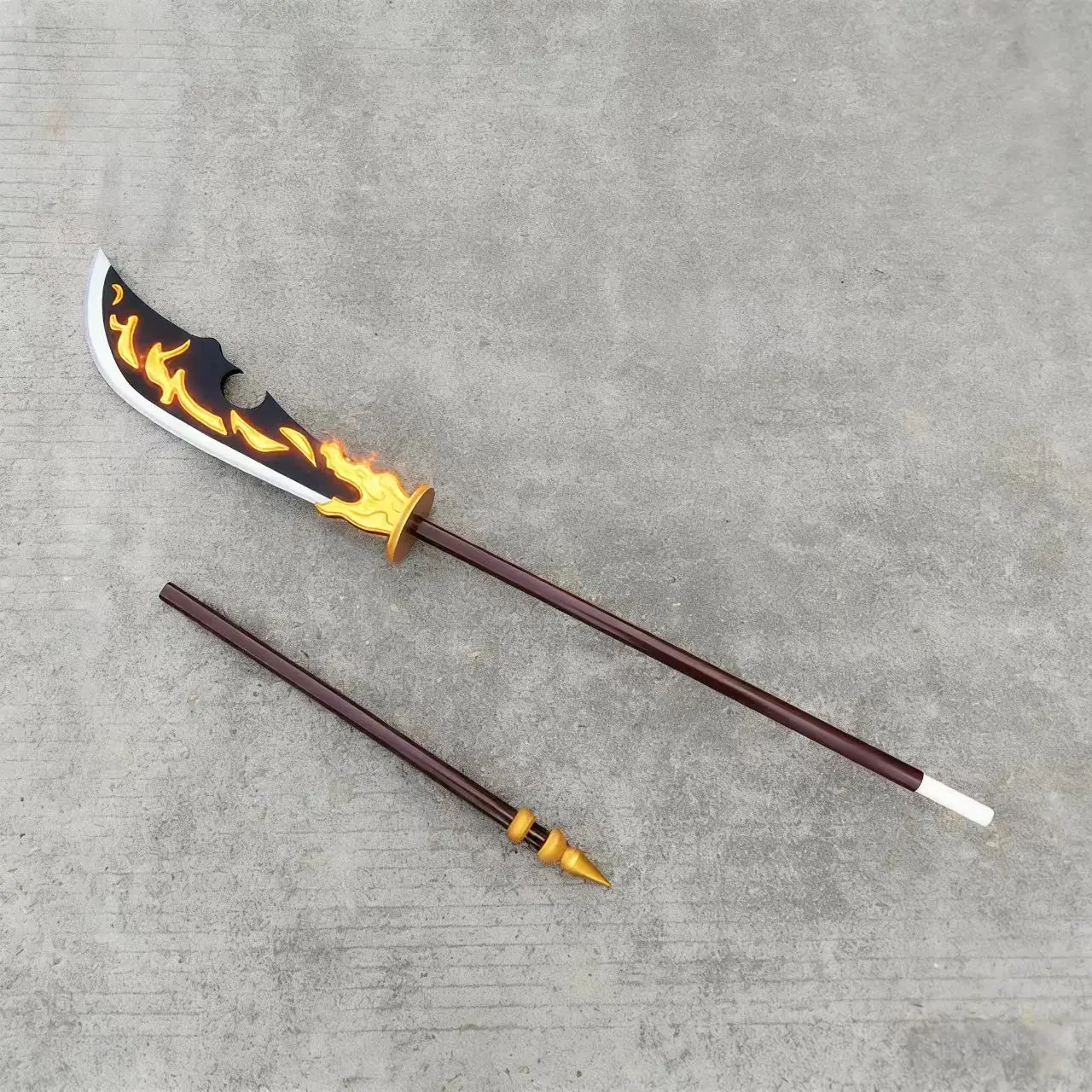 Library of Ruina Lowell Spear Cosplay Props Long Sword Staff Halloween Christmas Fancy Party Costumes Accessories 5
