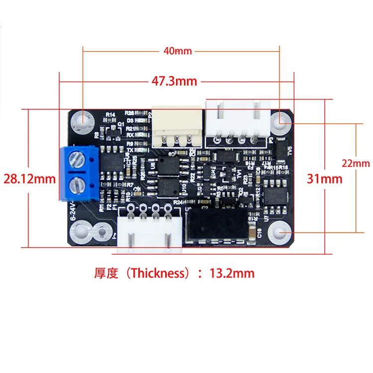 FEETECH FE-SNIS-C001 RS485-Signal isoliert auf RS485 / TTL Single Bus Module Servo Controller für Industrie-Servo-Industrie-Roboter