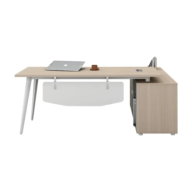 

Light luxury boss desk Office President's Simple modern manager supervisor desk Atmospheric large