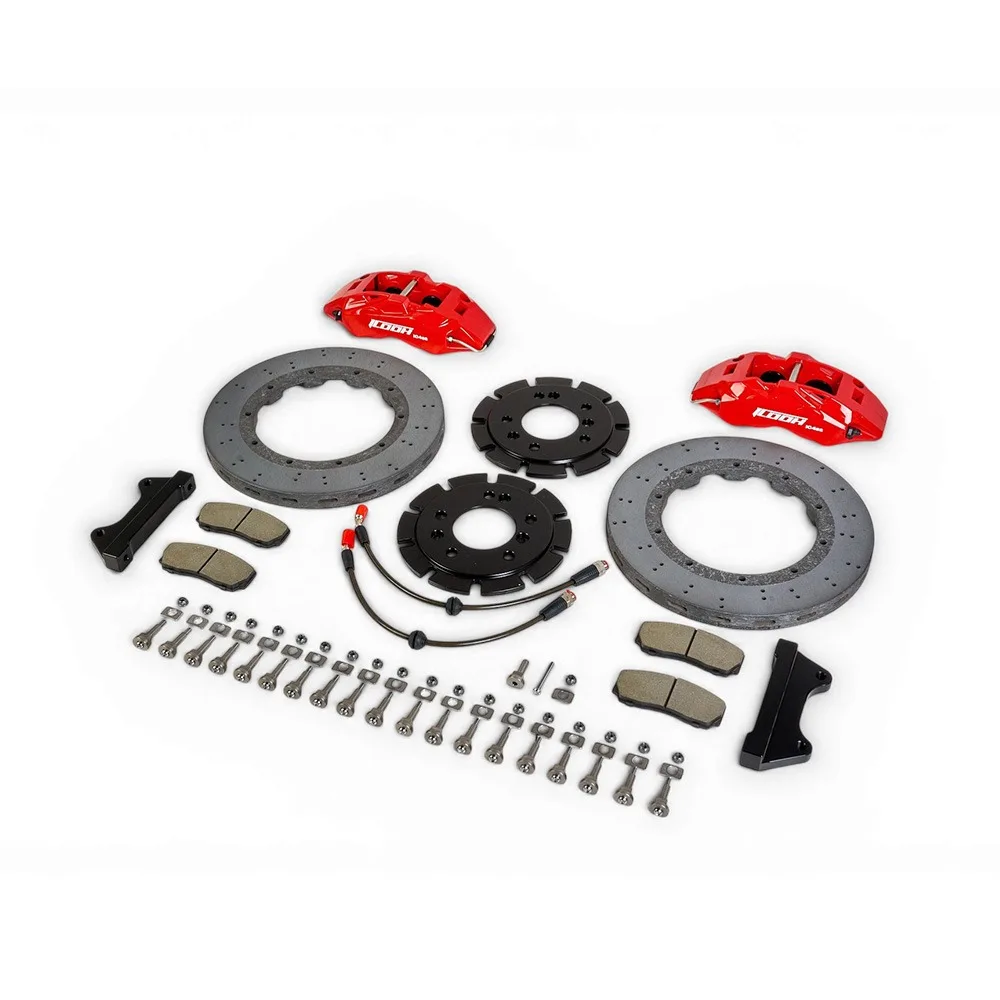 High Quality IC4S3 Carbon Ceramic Disc Rear 355X28 4-piston brake caliper kit fits for BMW 6 Series Convertible Convertible (E64