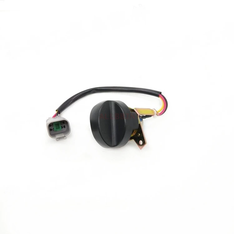 For YUCHA 85/135/230 Throttle knob Throttle switch Electronic throttle gear switch excavator accessories