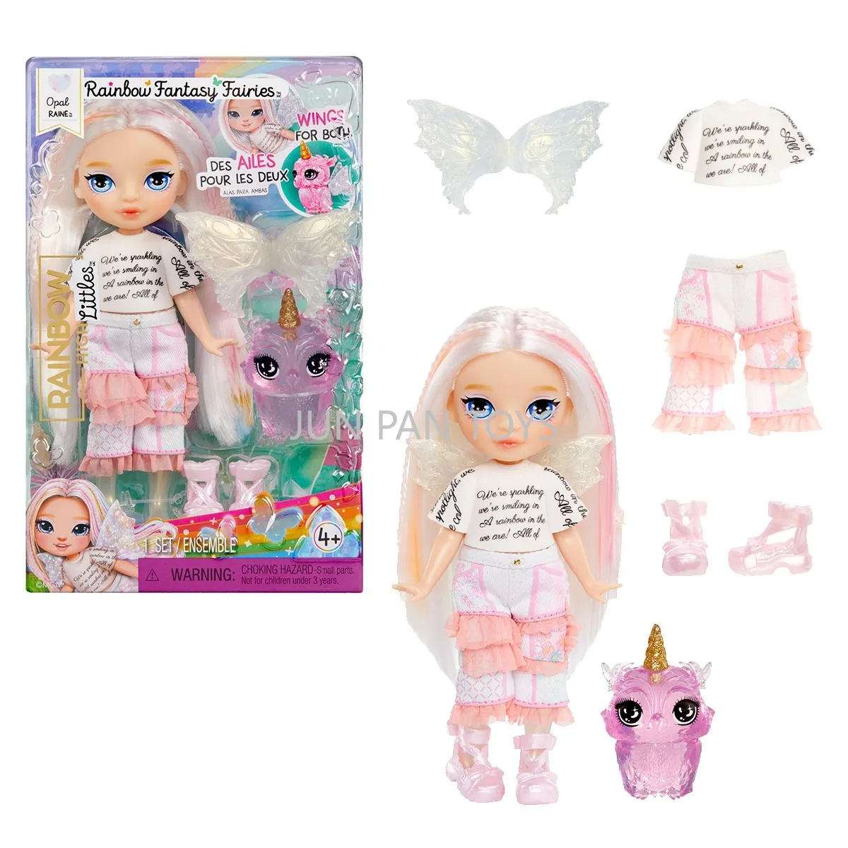 rainbow-high-littles-rainbow-fantasy-fairies-with-pet-opal-owl-with-interchangeable-fairy-wings-small-fashion-doll-girl-gift-toy