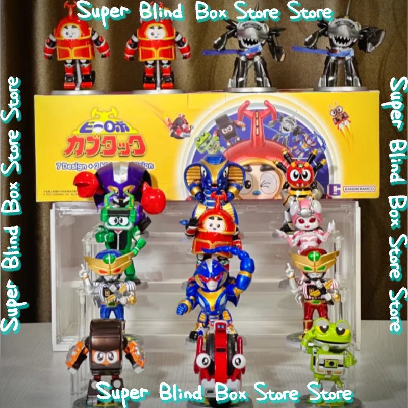 

Original Bandai TOP TOY B-Robo Kabutack v1 Action Figures Trendy Toy Figurine Car Ornament Desktop Decoration Boy Boyfriend Gift