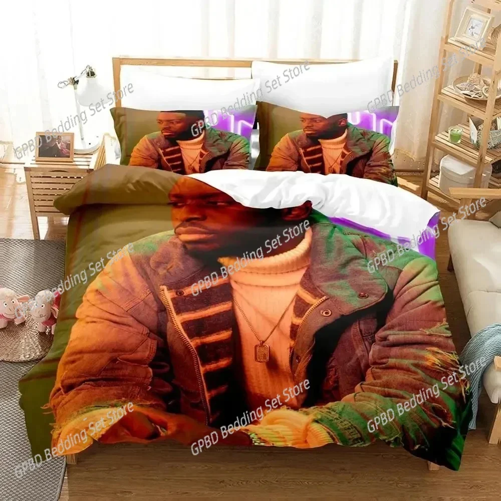 3D Print Singer Dadju Prince Dadj Bedding Set Single Twin Double Queen King Cal King Size Bed Linen Set