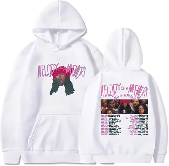 Eem Triplin Melody Of A Memory Tour Merch Hoodies Cosplay Women Men HipHop Streetwear Sweatshirts Pullovers