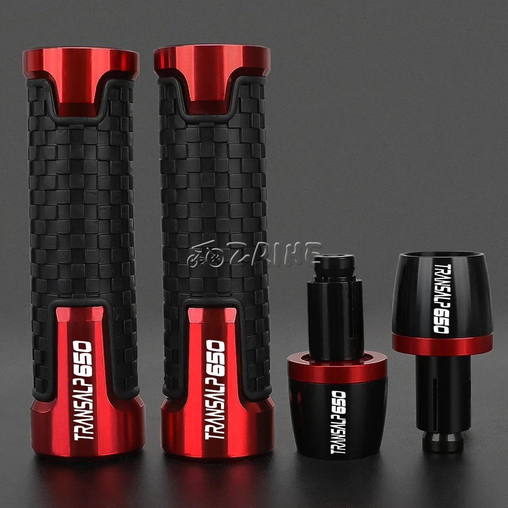 

For Honda XL 650 V Transalp XLV 650 2001 2002 2003 2004 2005 2006 2007 2008 Motorcycle Handlebar Grips Ends Plug Slider Caps