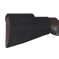 Tourbon Neoprene Rifle Cheek Rest Raiser Gun Buttstock Non-slip Cover with 3 Pads Black Hunting Accessories