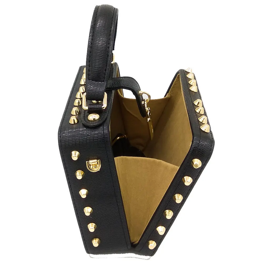 Rivet Queen Love Letter Handbag and Purse for Women Fashion Shoulder Bag Designer Lady Crossbody Flaps Top-Handle Box Clutch Bag