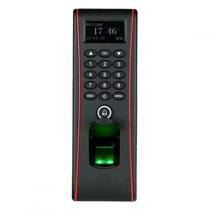 

TF1700 IP65 Waterproof Biometric Fingerprint Time Attendance and Access Control for RFID Card Door Access Control System