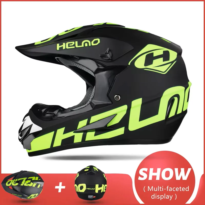 

Motorcycle off-road helmet, all-season men's and women's helmet, downhill karting mountain biking racing helmet