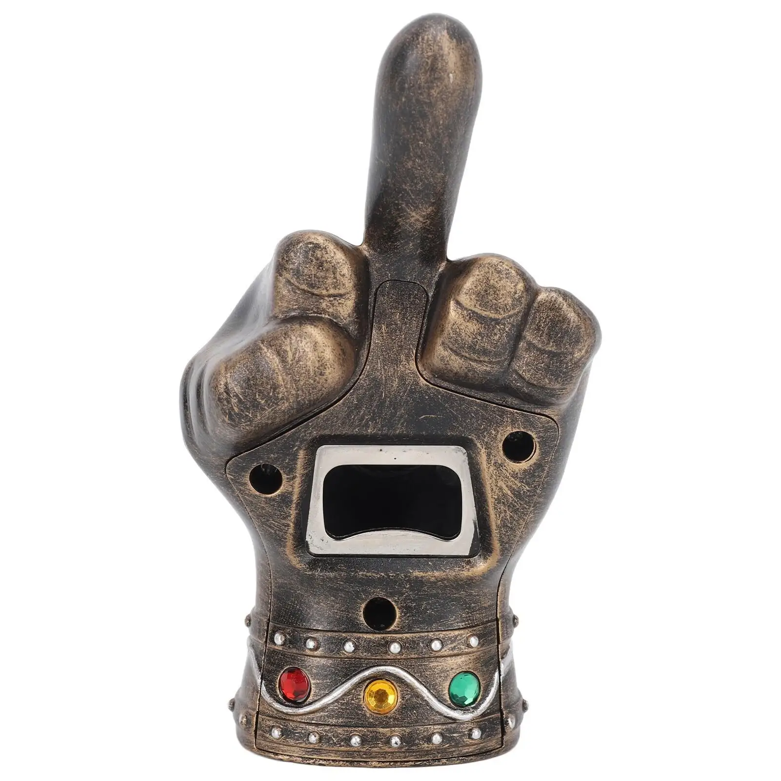 Coole middenflesopener - draagbaar vuistontwerp, eenvoudig te gebruiken, stijlvol cadeau voor papa - lichtgewicht en decoratief