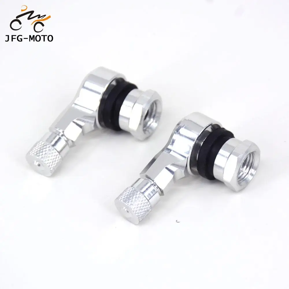 CNC Universal Motorcycle Aluminum 10mm Wheel Tires Valves Tyre Stem Air Caps Airtight Cover For KTM HONDA SUZUKI KAWASAKI YAMAHA