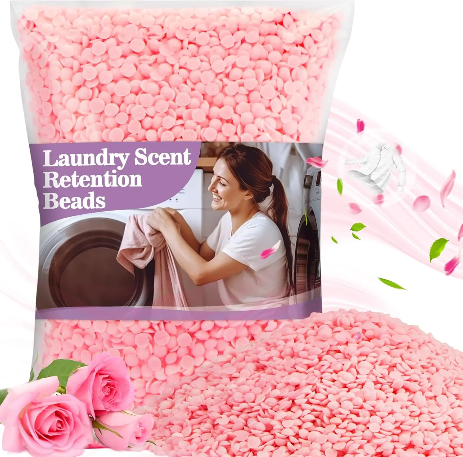 Laundry Scent Booster Beads - 430g Fresh Scent Beads Laundry Beads for Washer,Reduces Static Cling,Long Lasting Scent,Fresher fo