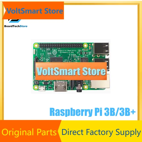 VoltSMade In China Raspberry Pi 3rd Gen B Type 3B Raspberry Pi AI Motherboard Development Board Small Computer